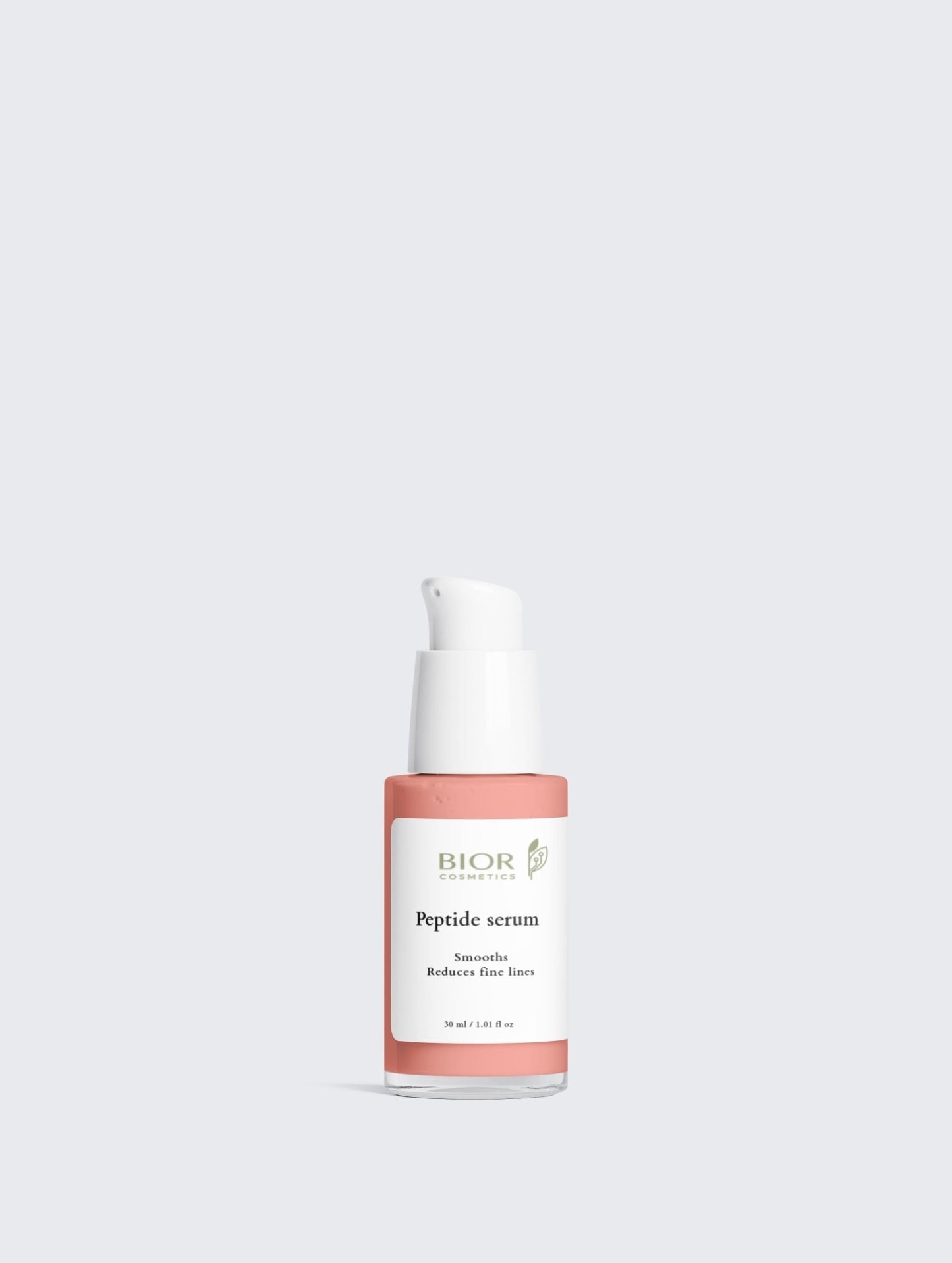 Peptide Anti-Aging Serum dropper close-up – BIORESSENC