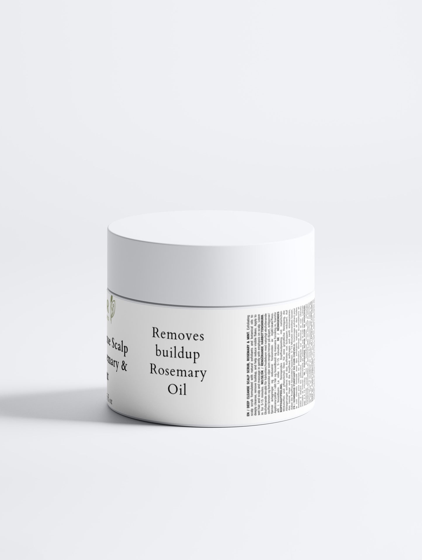 Deep Cleanse Scalp Scrub, Rosemary & Mint