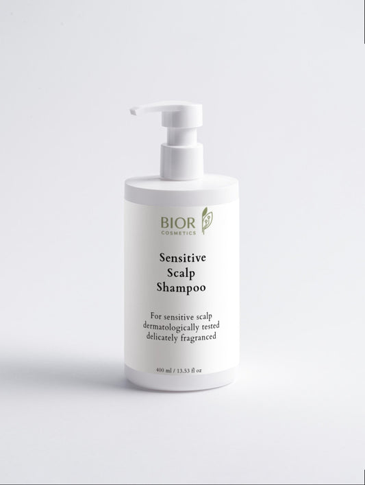 Sensitive Scalp Shampoo – BIORESSENCE bottle front