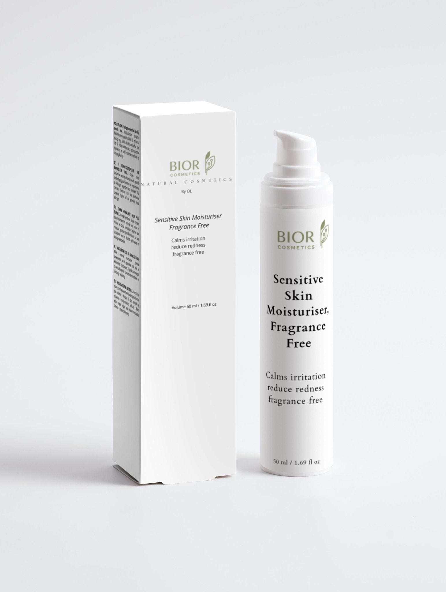 Sensitive Skin Moisturiser – Fragrance-Free – BIORESSENCE